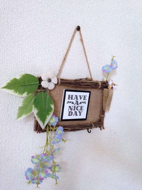 小鳥のメッセージボード アクセサーかけやキーフックなど < ペット/手芸/園芸  小鳥のメッセージボード アクセサーかけやキーフックなど < ペット/手芸/園芸の