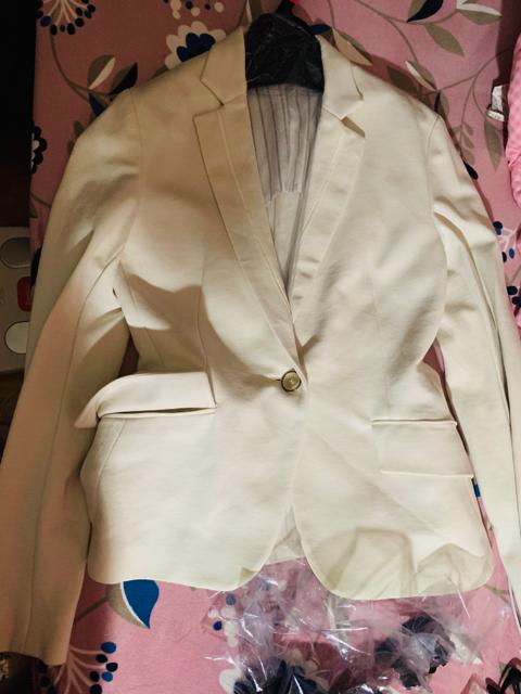 スーツ風ジヤケット サイズL. 11色はべージユ < 女性ファッション  スーツ風ジヤケット サイズL. 11色はべージユ  < 女性ファッションの