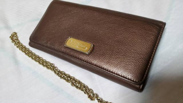 正規レア ブルガリ コレツィオーネ ソリティオ ロゴエンブレム 長財布 茶  チェーンウォレット 2つ折り クラシック < ブランド  正規レア ブルガリ コレツィオーネ ソリティオ ロゴエンブレム 長財布 茶  チェーンウォレット 2つ折り クラシック < ブランドの