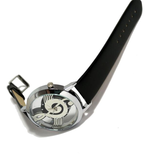 新品・未使用★Vansvar 美しい音符【スケルトン】腕時計 BK < 女性アクセサリー/時計  新品・未使用★Vansvar 美しい音符【スケルトン】腕時計 BK < 女性アクセサリー/時計の