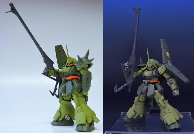 改造品 FW GUNDAM STAND ART マラサイ(ガンダムUC ver.) < アニメ/コミック/キャラクター  改造品 FW GUNDAM STAND ART マラサイ(ガンダムUC ver.) < アニメ/コミック/キャラクターの