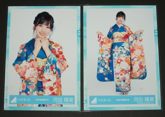 日向坂46 生写真4枚コンプ 河田陽菜 2019 振袖衣装 < タレントグッズ  日向坂46 生写真4枚コンプ 河田陽菜 2019 振袖衣装 < タレントグッズの