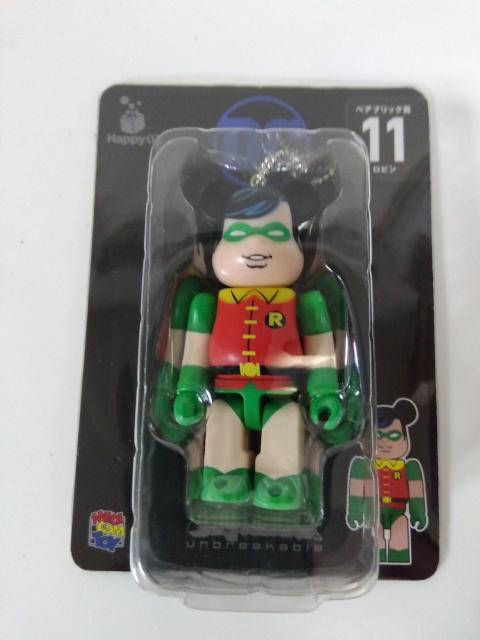 フィギュア マーベル DC ベアブリック賞 11 ロビン Happyくじ < ホビー  フィギュア マーベル DC ベアブリック賞 11 ロビン Happyくじ  < ホビーの