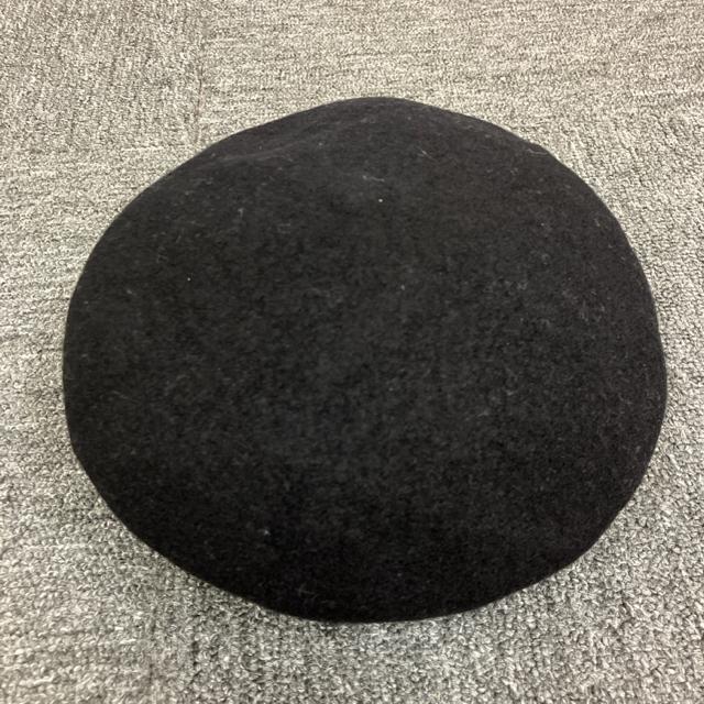 即決 petit main ベレー帽 ブラック 50cm < キッズ/ベビー  即決 petit main ベレー帽 ブラック 50cm < キッズ/ベビーの