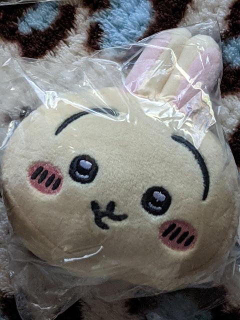 ちいかわ うさぎB点セット 巾着バッグ&もちもちフェイスマスコット&キャラマグネッツ < アニメ/コミック/キャラクター  ちいかわ うさぎB点セット 巾着バッグ&もちもちフェイスマスコット&キャラマグネッツ < アニメ/コミック/キャラクターの