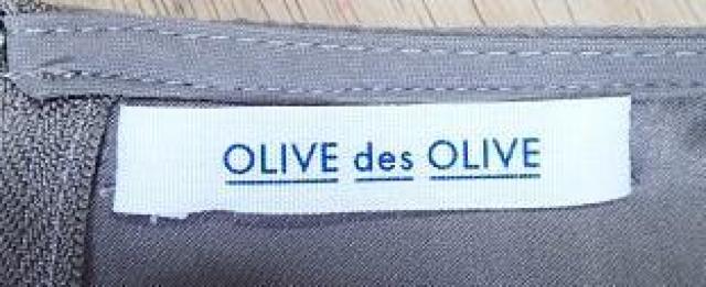 ◆OLIVE des OLIVE オリーブデオリーブ/チェック柄 デザイントップス プルオーバー 袖口リボン/サイズM < 女性ファッション  ◆OLIVE des OLIVE オリーブデオリーブ/チェック柄 デザイントップス プルオーバー 袖口リボン/サイズM < 女性ファッションの