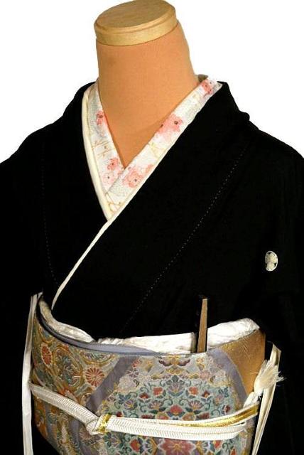 【最高峰】新品同様 本場加賀友禅作家【金津五津】山河風景文に鶴 丸に三つ葵 比翼付 黒留袖 身丈154cm 裄63cm T3527 < 女性ファッション  【最高峰】新品同様 本場加賀友禅作家【金津五津】山河風景文に鶴 丸に三つ葵 比翼付 黒留袖 身丈154cm 裄63cm T3527 < 女性ファッションの