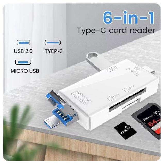 6in1@Otg@^Cvc@J[h[_[@@\@usb@tf mirco sd@X}[g@tbV@A_v^[ 50   PC{/Ӌ@ 