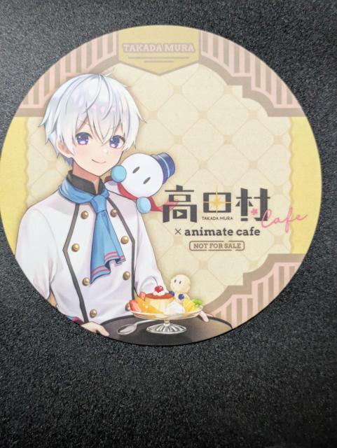 高田村コラボカフェ/コースター/おらふくん/非売品/モバペイ < タレントグッズ  高田村コラボカフェ/コースター/おらふくん/非売品/モバペイ  < タレントグッズの