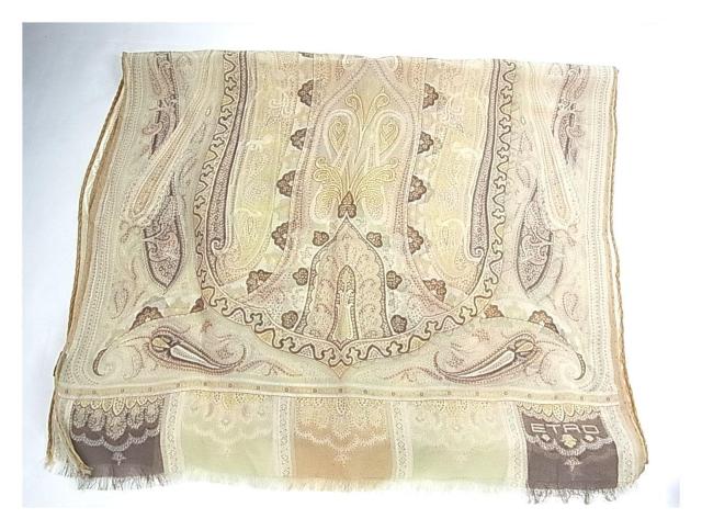 500円スタ★正規品・美品 ETRO エトロ シルクスカーフ 薄手 ペイズリー柄 イタリア製A < ブランド  500円スタ★正規品・美品 ETRO エトロ シルクスカーフ 薄手 ペイズリー柄 イタリア製A < ブランドの