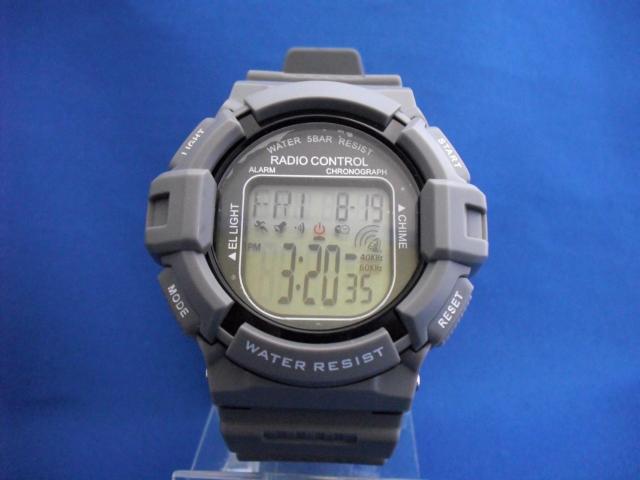 TELVAデジタル電波時計GLーメンズリストウォッチ < 男性アクセサリー/時計 TELVAデジタル電波時計GLーメンズリストウォッチ < 男性アクセサリー/時計の