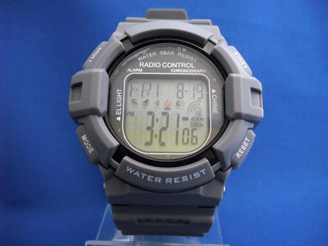 TELVAデジタル電波時計GLーメンズリストウォッチ < 男性アクセサリー/時計 TELVAデジタル電波時計GLーメンズリストウォッチ < 男性アクセサリー/時計の