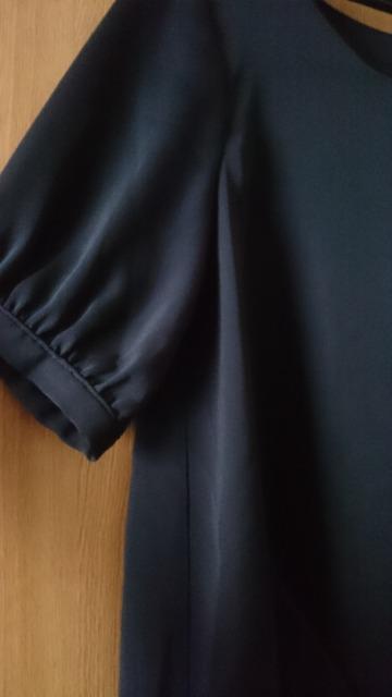 INGNI イング☆ぽわん袖ブラウス★ドレープ☆バックタック★ブラック☆ < ブランド INGNI イング☆ぽわん袖ブラウス★ドレープ☆バックタック★ブラック☆ < ブランドの