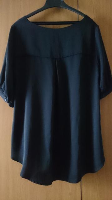 INGNI イング☆ぽわん袖ブラウス★ドレープ☆バックタック★ブラック☆ < ブランド INGNI イング☆ぽわん袖ブラウス★ドレープ☆バックタック★ブラック☆ < ブランドの