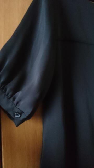 INGNI イング☆ぽわん袖ブラウス★ドレープ☆バックタック★ブラック☆ < ブランド INGNI イング☆ぽわん袖ブラウス★ドレープ☆バックタック★ブラック☆ < ブランドの