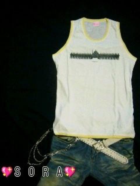 戦車&兵隊プリントタンクトップ ホワイト < 男性ファッション 戦車&兵隊プリントタンクトップ ホワイト < 男性ファッションの