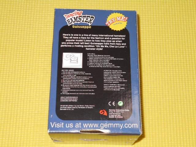 Dancing HAMSTER★Guisseppe < おもちゃ  Dancing HAMSTER★Guisseppe < おもちゃの