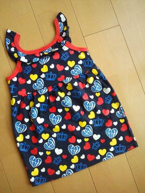 中古ワンピース110紺ベビードールBABYDOLLベビド < ブランド  中古ワンピース110紺ベビードールBABYDOLLベビド < ブランドの