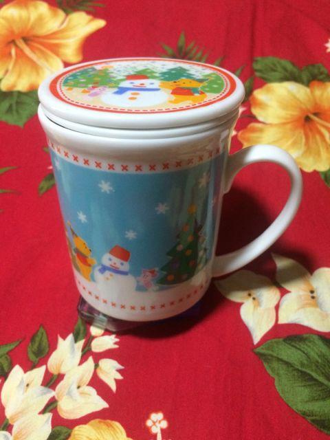 新品未使用☆Disney☆プーさん☆フタ、茶こし付きマグカップ☆ < アニメ/コミック/キャラクター  新品未使用☆Disney☆プーさん☆フタ、茶こし付きマグカップ☆  < アニメ/コミック/キャラクターの