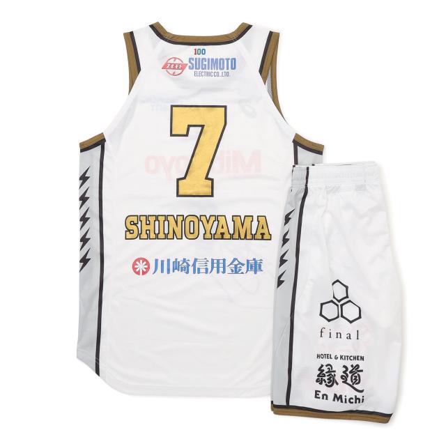 #7 �R ���I�蒅�p 2024-25�I�[�Z���e�B�b�N���j�t�H�[��(AWAY�j�㉺�Z�b�g(���M�T�C������)