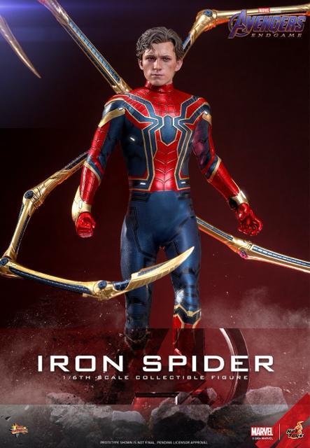 �z�b�g�g�C�Y MMS761 �w�A�x���W���[�Y�^�G���h�Q�[���x �A�C�A���E�X�p�C�_�[ 1/6 Iron Spider �ʏ�� �� �z�r�[�� 