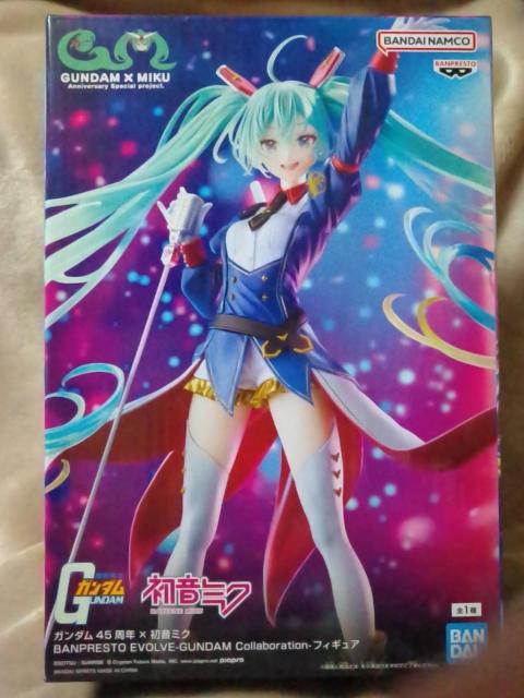 ■初音ミク■ガンダム45周年×初音ミクBANPRESTO EVOLVE-GUNDAM Collaboration-フィギュア■ < アニメ/コミック/キャラクター ■初音ミク■ガンダム45周年×初音ミクBANPRESTO EVOLVE-GUNDAM Collaboration-フィギュア■ < アニメ/コミック/キャラクターの