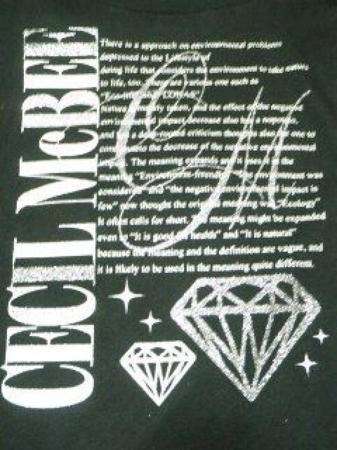 【CECIL McBEE/セシルマクビー】ロゴ箔ラインストーン*ロンTee<ブラックM> < ブランド 【CECIL McBEE/セシルマクビー】ロゴ箔ラインストーン*ロンTee<ブラックM> < ブランドの