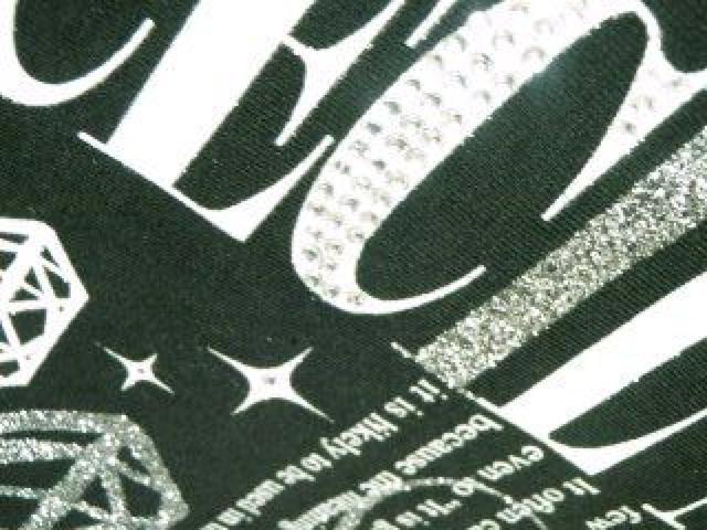 【CECIL McBEE/セシルマクビー】ロゴ箔ラインストーン*ロンTee<ブラックM> < ブランド 【CECIL McBEE/セシルマクビー】ロゴ箔ラインストーン*ロンTee<ブラックM> < ブランドの