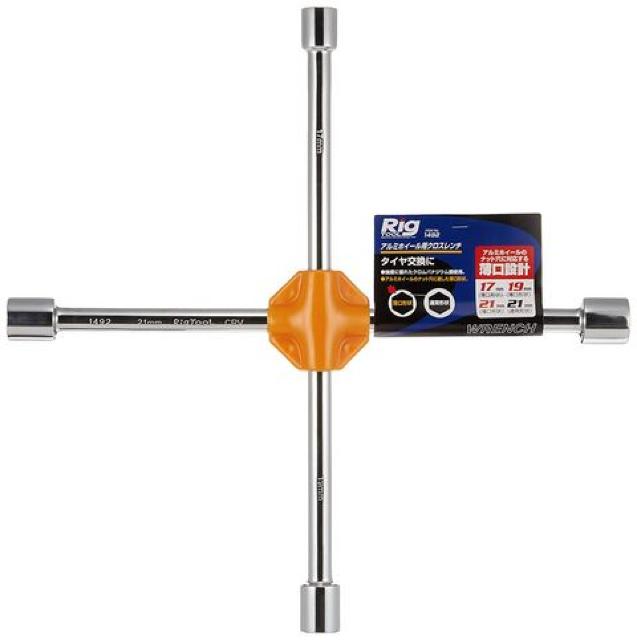 アルミホイール用 クロスレンチ 力をかけずにできる < 自動車/バイク アルミホイール用 クロスレンチ 力をかけずにできる < 自動車/バイク