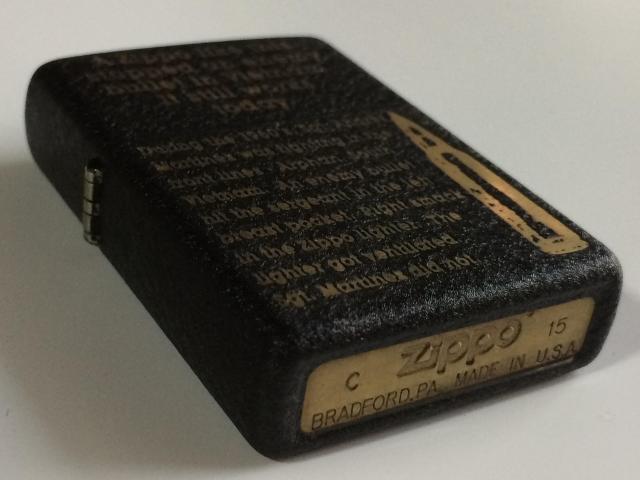 漆黒の複製ブラッククラックルZippo2015年製ミリタリーレプリカ良品ジッポーUSED < 男性ファッション 漆黒の複製ブラッククラックルZippo2015年製ミリタリーレプリカ良品ジッポーUSED < 男性ファッションの