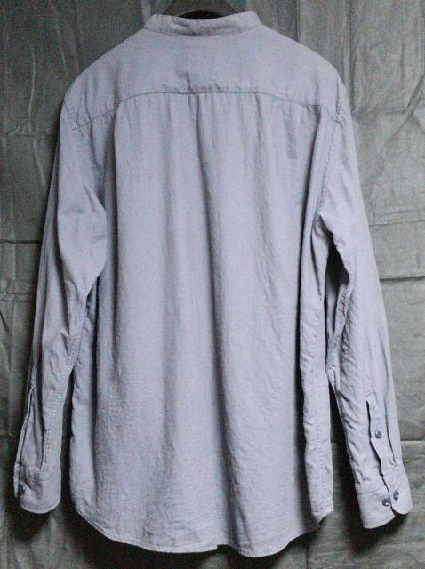 ソフトツイルスタンドカラーシャツ メンズ L GRAY ユニクロ < 男性ファッション  ソフトツイルスタンドカラーシャツ メンズ L GRAY ユニクロ < 男性ファッションの
