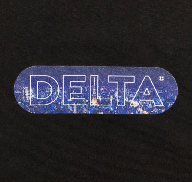 DELTA☆DECK LOGO TEE TOKYO BLACK☆ < 男性ファッション  DELTA☆DECK LOGO TEE TOKYO BLACK☆ < 男性ファッションの