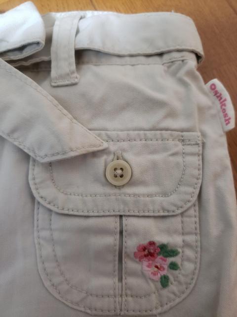 ☆新品同様☆オシュコシュ☆女の子2wayズボン☆80 < キッズ/ベビー  ☆新品同様☆オシュコシュ☆女の子2wayズボン☆80 < キッズ/ベビーの