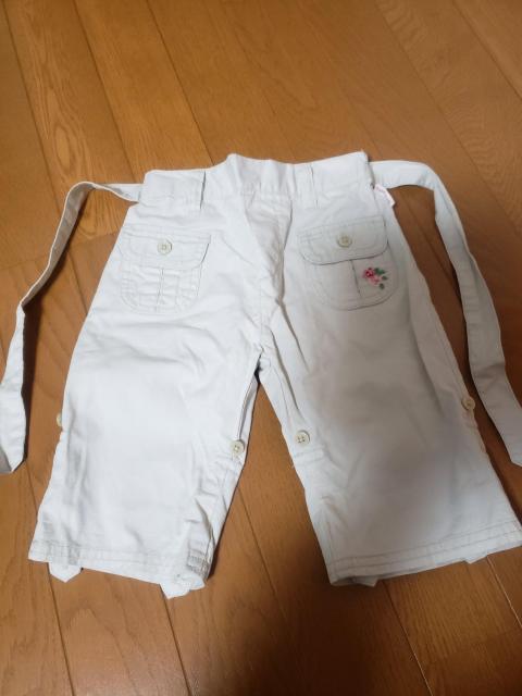 ☆新品同様☆オシュコシュ☆女の子2wayズボン☆80 < キッズ/ベビー  ☆新品同様☆オシュコシュ☆女の子2wayズボン☆80 < キッズ/ベビーの