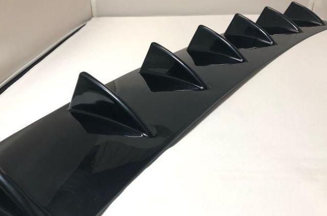 汎用リアディフューザー ブラックtype4 < 自動車/バイク 汎用リアディフューザー ブラックtype4 < 自動車/バイク