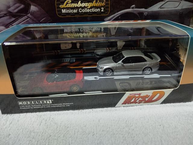 モデラーズ 1/64 頭文字D 坂本 カプチーノ VS 秋山延彦 アルテッツァ  未開封 < ホビー  モデラーズ 1/64 頭文字D 坂本 カプチーノ VS 秋山延彦 アルテッツァ  未開封  < ホビーの