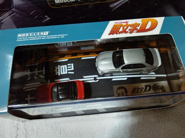 モデラーズ 1/64 頭文字D 坂本 カプチーノ VS 秋山延彦 アルテッツァ  未開封 < ホビー  モデラーズ 1/64 頭文字D 坂本 カプチーノ VS 秋山延彦 アルテッツァ  未開封 < ホビーの