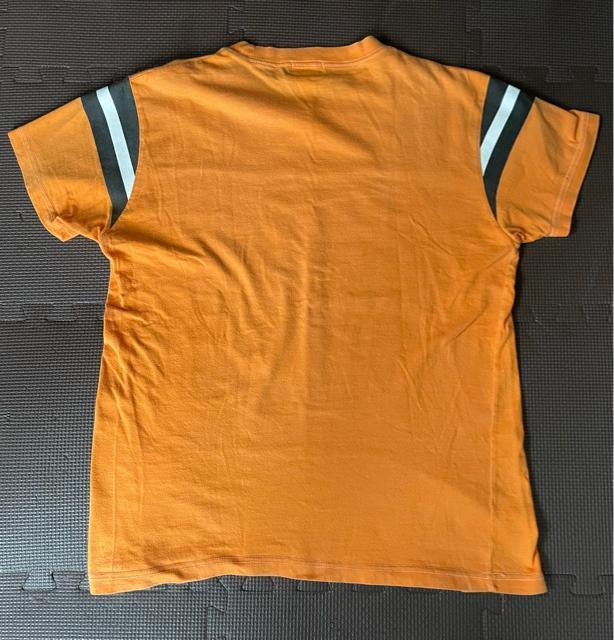 ハーレーダビッドソン(レディース)Tシャツ オフィシャル正規品 Lサイズ オレンジカラー 古着 アメカジ バイカー ヴィンテージ < 女性ファッション  ハーレーダビッドソン(レディース)Tシャツ オフィシャル正規品 Lサイズ オレンジカラー 古着 アメカジ バイカー ヴィンテージ < 女性ファッションの