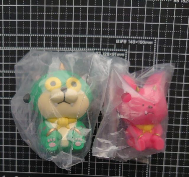 【定形外送料無料】ガチャガチャ○『神鬼動物』2種類セット < ホビー 【定形外送料無料】ガチャガチャ○『神鬼動物』2種類セット < ホビーの