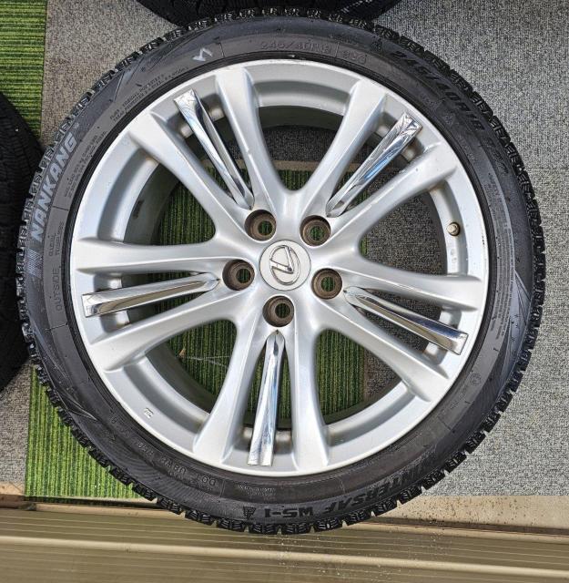 レクサス GS 450h 前期 純正 18インチ 8j +45 5穴/114.3 ナンカン NANKANG WINTER SAFW < 自動車/バイク レクサス GS 450h 前期 純正 18インチ 8j +45 5穴/114.3 ナンカン NANKANG WINTER SAFW < 自動車/バイク