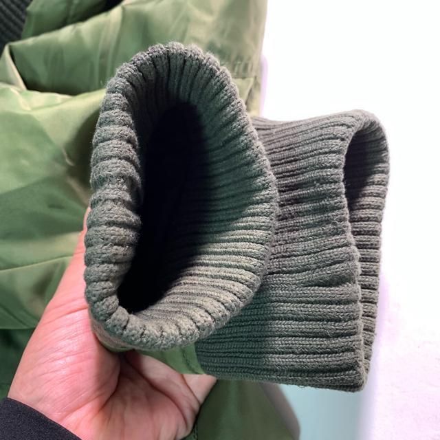 ブルースタンダード MA-1 フライトジャケット オリーブ 中綿入 フード付 Lサイズ ボンバージャケット ブルゾン アウター < 男性ファッション  ブルースタンダード MA-1 フライトジャケット オリーブ 中綿入 フード付 Lサイズ ボンバージャケット ブルゾン アウター < 男性ファッションの