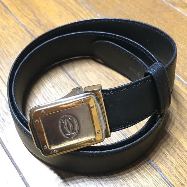 正規品 カルティエ サントス レザーベルト ブラック < ブランド 正規品 カルティエ サントス レザーベルト ブラック < ブランドの