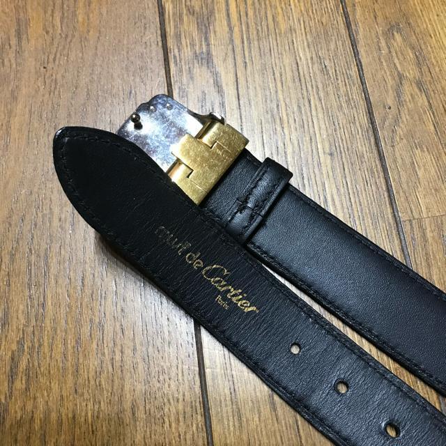 正規品 カルティエ サントス レザーベルト ブラック < ブランド 正規品 カルティエ サントス レザーベルト ブラック < ブランドの