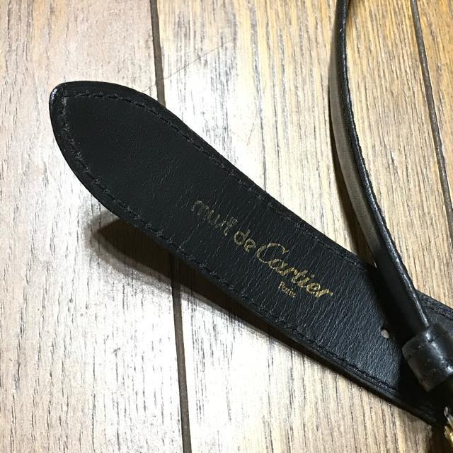 正規品 カルティエ サントス レザーベルト ブラック < ブランド 正規品 カルティエ サントス レザーベルト ブラック < ブランドの
