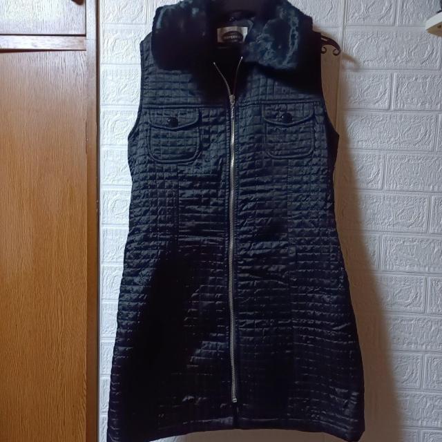 USED★取り外し可フェイクファー衿付キルティングジャンスカ < 女性ファッション USED★取り外し可フェイクファー衿付キルティングジャンスカ < 女性ファッションの