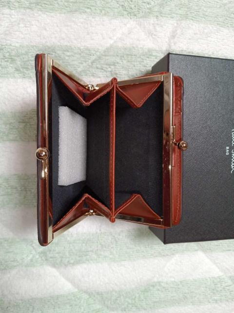 Paul Smith ポールスミス がま口二つ折り財布 エンボス加工 イエロー 箱・説明書付 < ブランド Paul Smith ポールスミス がま口二つ折り財布 エンボス加工 イエロー 箱・説明書付 < ブランドの