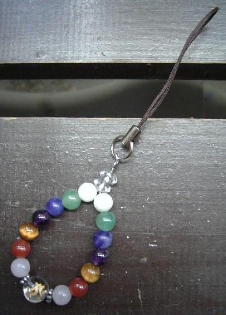 ☆丑・寅年☆虚空蔵菩薩梵字彫水晶*厄除け7色ストラップ < 家電/AV  ☆丑・寅年☆虚空蔵菩薩梵字彫水晶*厄除け7色ストラップ < 家電/AVの