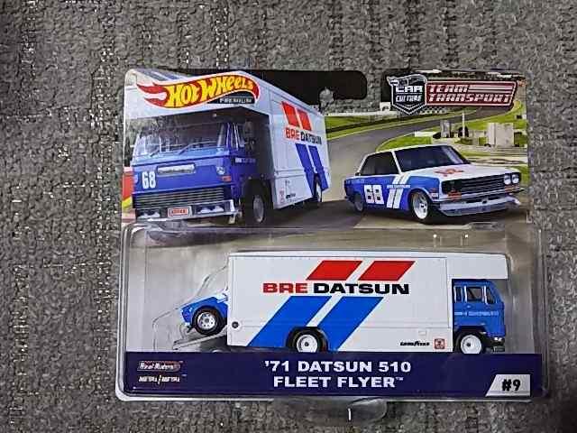 HW '19 チームトランスポート 510ブルーバード#68 フリートフライヤー積載車 未開封 < ホビー  HW '19 チームトランスポート 510ブルーバード#68 フリートフライヤー積載車 未開封  < ホビーの