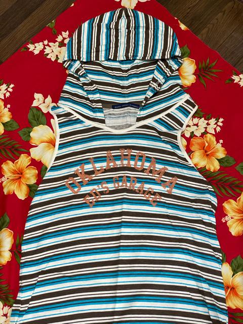 爽やかボーダー☆ノースリーブパーカーロングワンピース☆ < 女性ファッション  爽やかボーダー☆ノースリーブパーカーロングワンピース☆  < 女性ファッションの