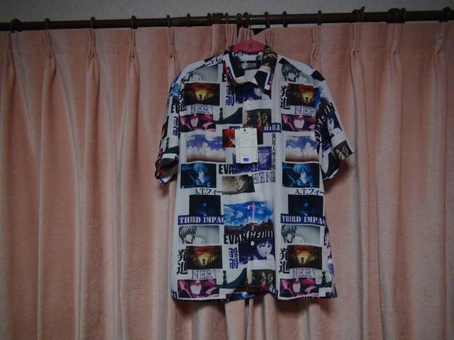 EVANGELION エヴァンゲリオン アロハシャツ(L) 新品タグ付き!。3 < 男性ファッション  EVANGELION エヴァンゲリオン アロハシャツ(L) 新品タグ付き!。3  < 男性ファッションの